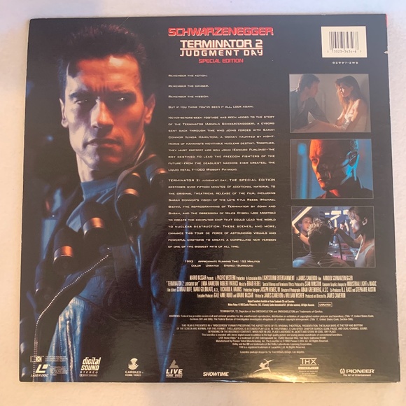 Media Terminator 2 Judgement Day Laserdisc Poshmark